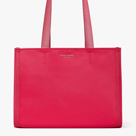 **Lonah** Kate Spade Vermilion the little better sam nylon medium tote - Picture 13 of 16